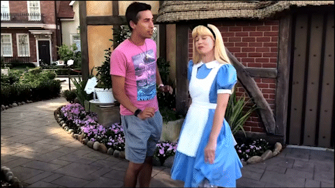 JoJo Crichton and Alice in Wonderland
