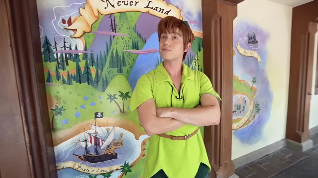 Peter Pan at Magic Kingdom in Walt Disney World
