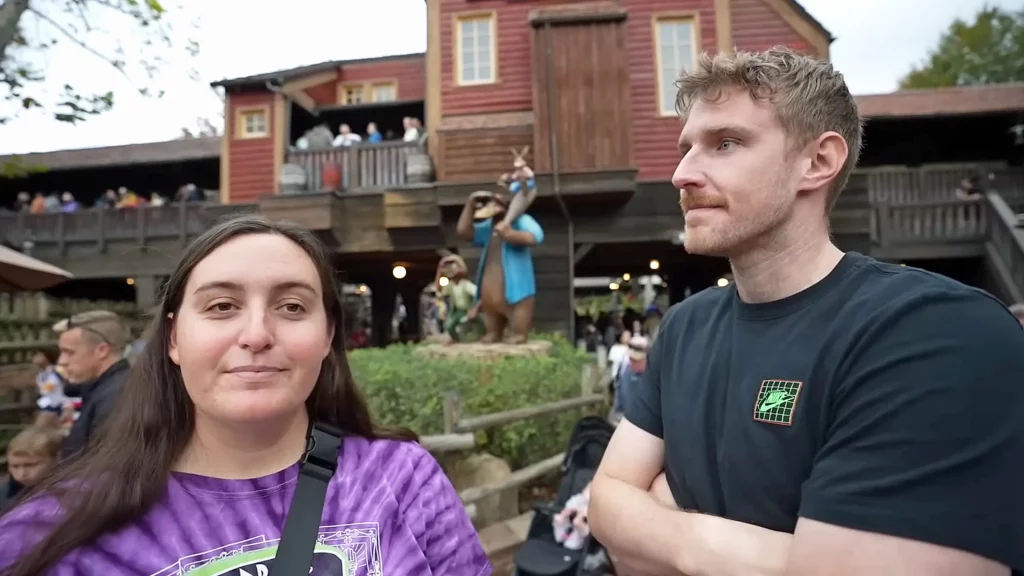 Kristen Wright and Sean Kloss disappointed that Splash Mountain closed